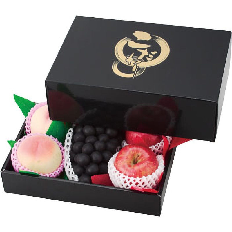 L-2222 こだわりの黒3P ヤマニパッケージ 果物・フルーツ りんご28玉6個用 フタ・身 14,785円