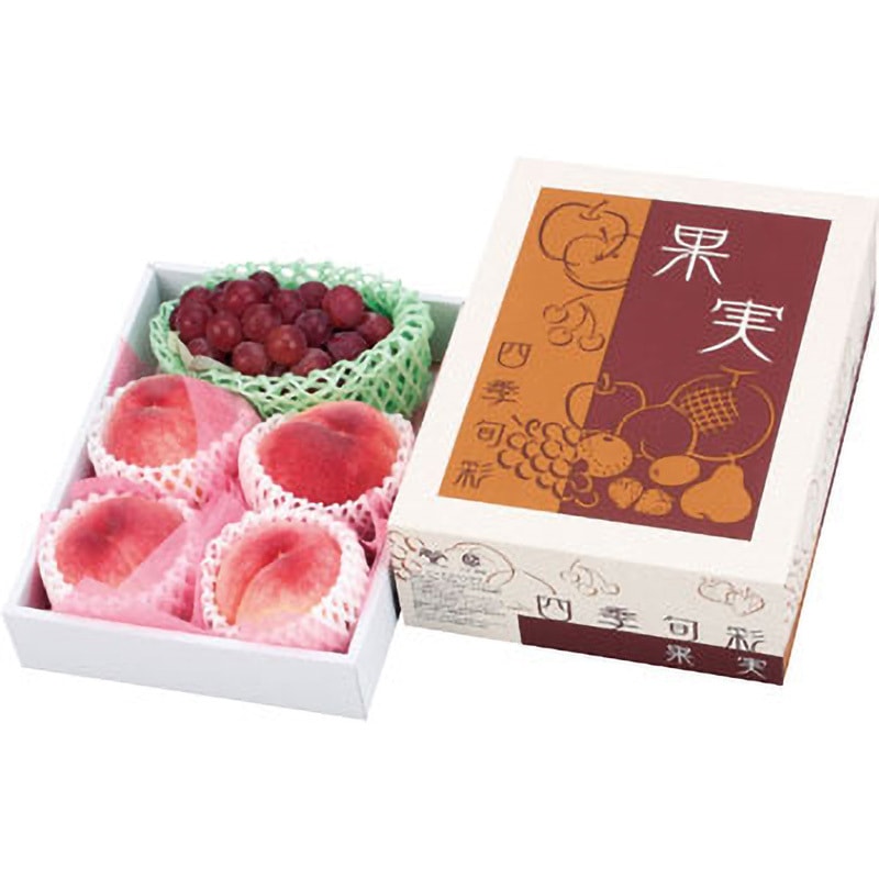 L-2257 果実 四季旬彩 小 ヤマニパッケージ 果物・フルーツ りんご32玉6個用 フタ・身 寸法280×210×105(60)mm 1ケース(50枚) L-2257 14,425円