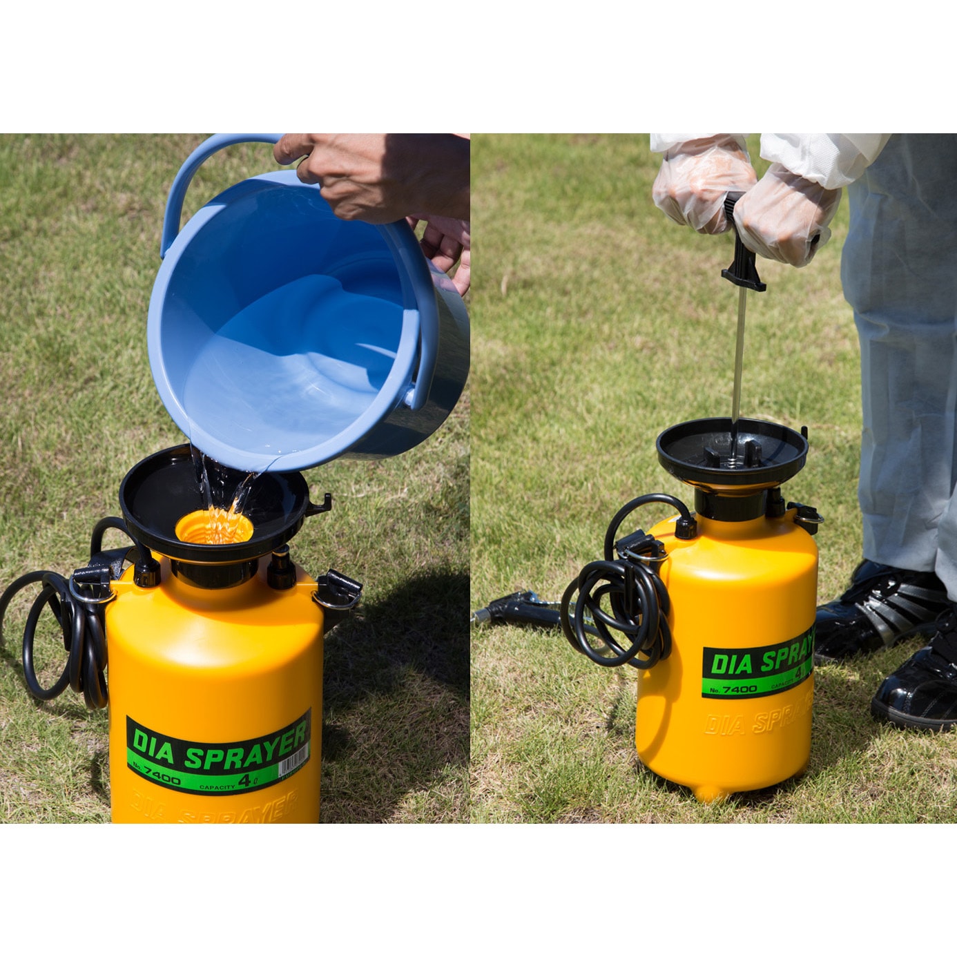 No.7450 プレッシャー式噴霧器 単頭式伸縮ノズル フルプラ