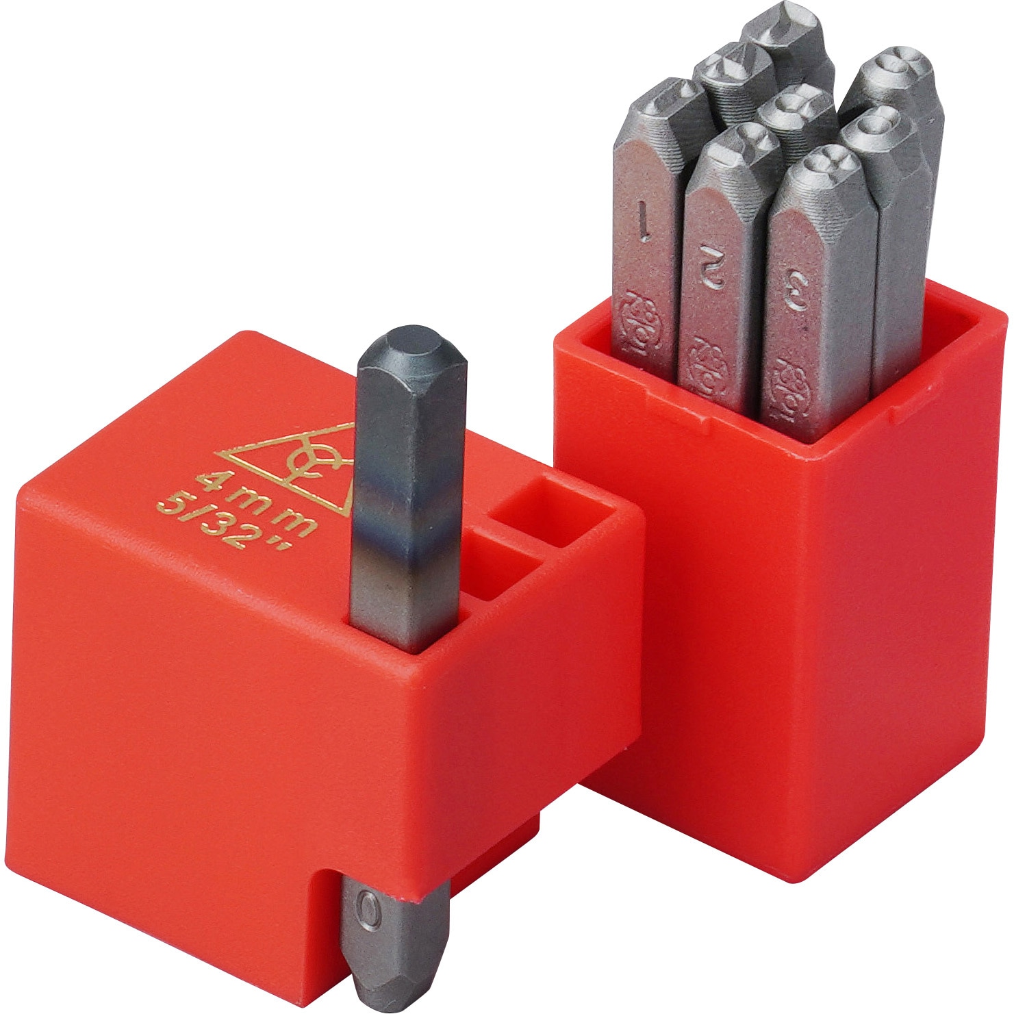 刻印セット 数字 モノタロウ 文字高4mm 【通販モノタロウ】