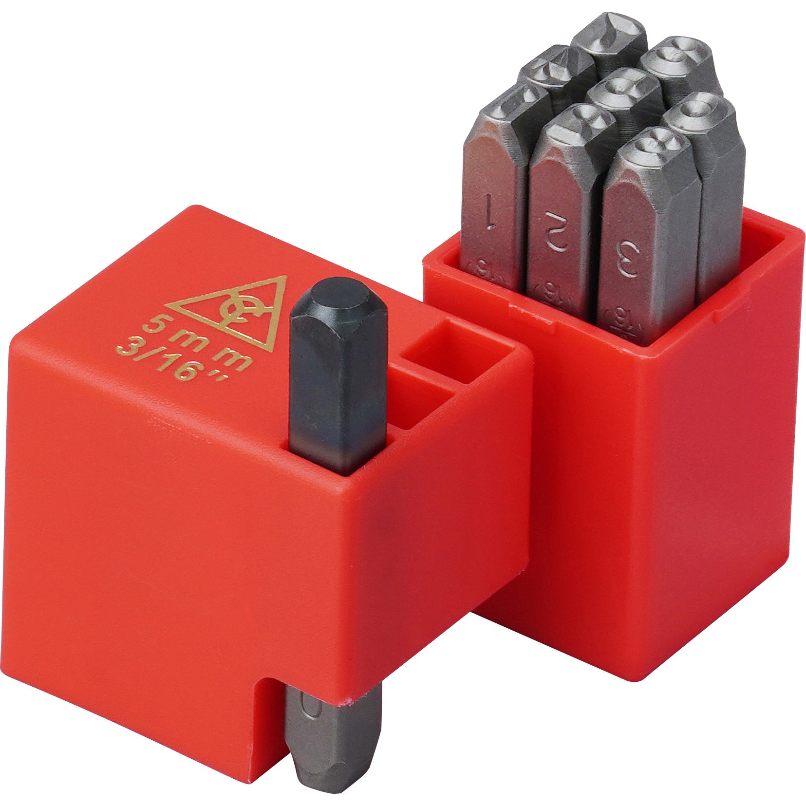 刻印セット 数字 モノタロウ 文字高5mm 【通販モノタロウ】