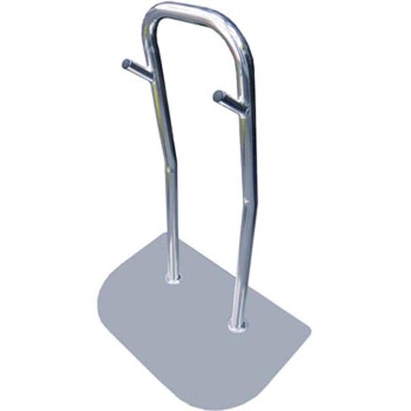 SKID-STAND スキッド非常用階段避難車用簡単設置スタンド SPENCER(スペンサー) グレー色 ステンレス