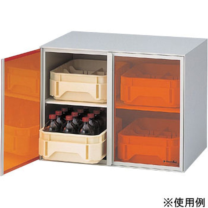 SNN型 薬品保管庫 アズワン 寸法656×468×500mm