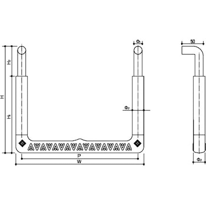 098HKRC40L300(SUS) 先付けタイプ(L字形) 1箱(5本) フレックス 098HKRC40L300(SUS) 先付けタイプ(L字形) 1箱(5本) フレックス