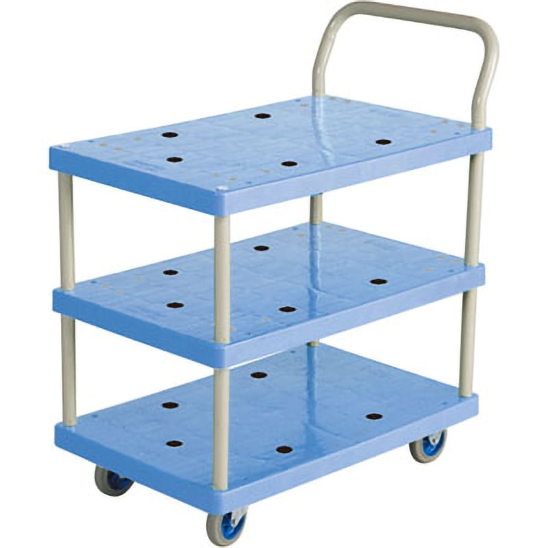 NP-105 樹脂台車 金沢車輌 荷重150kg 荷台幅455mm荷台奥行750mm  NP-105