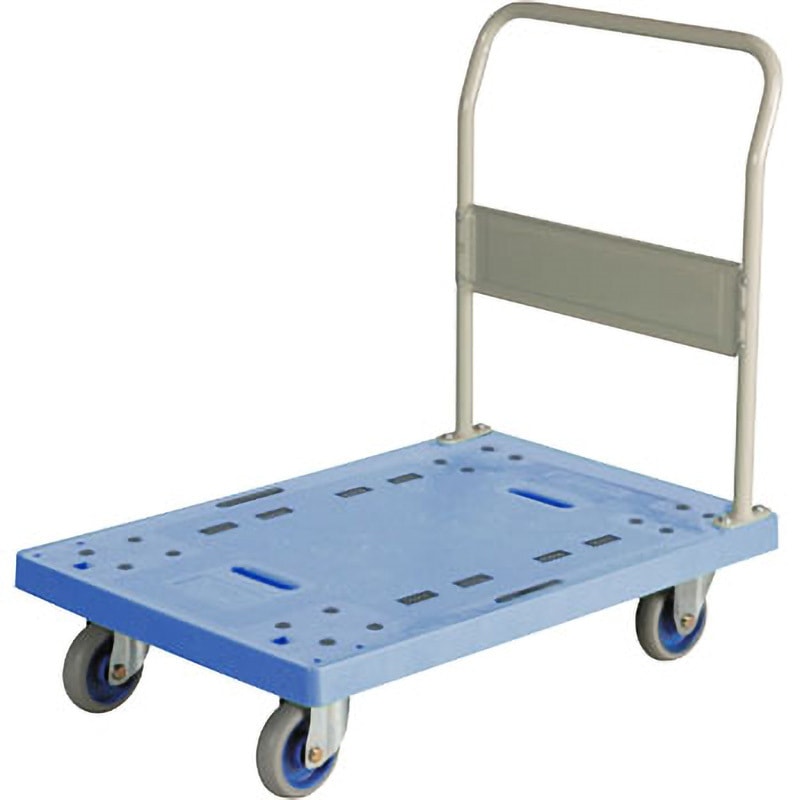 NP-302-LH 樹脂台車 金沢車輌 グレーゴム車輪 荷重300kg 荷台寸法935×600mm  NP-302-LH 21,980円