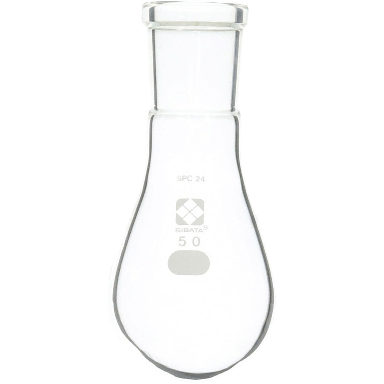 030120-2450 SPCなす形フラスコ SIBATA(柴田科学) 50mL   030120-2450 5,128円