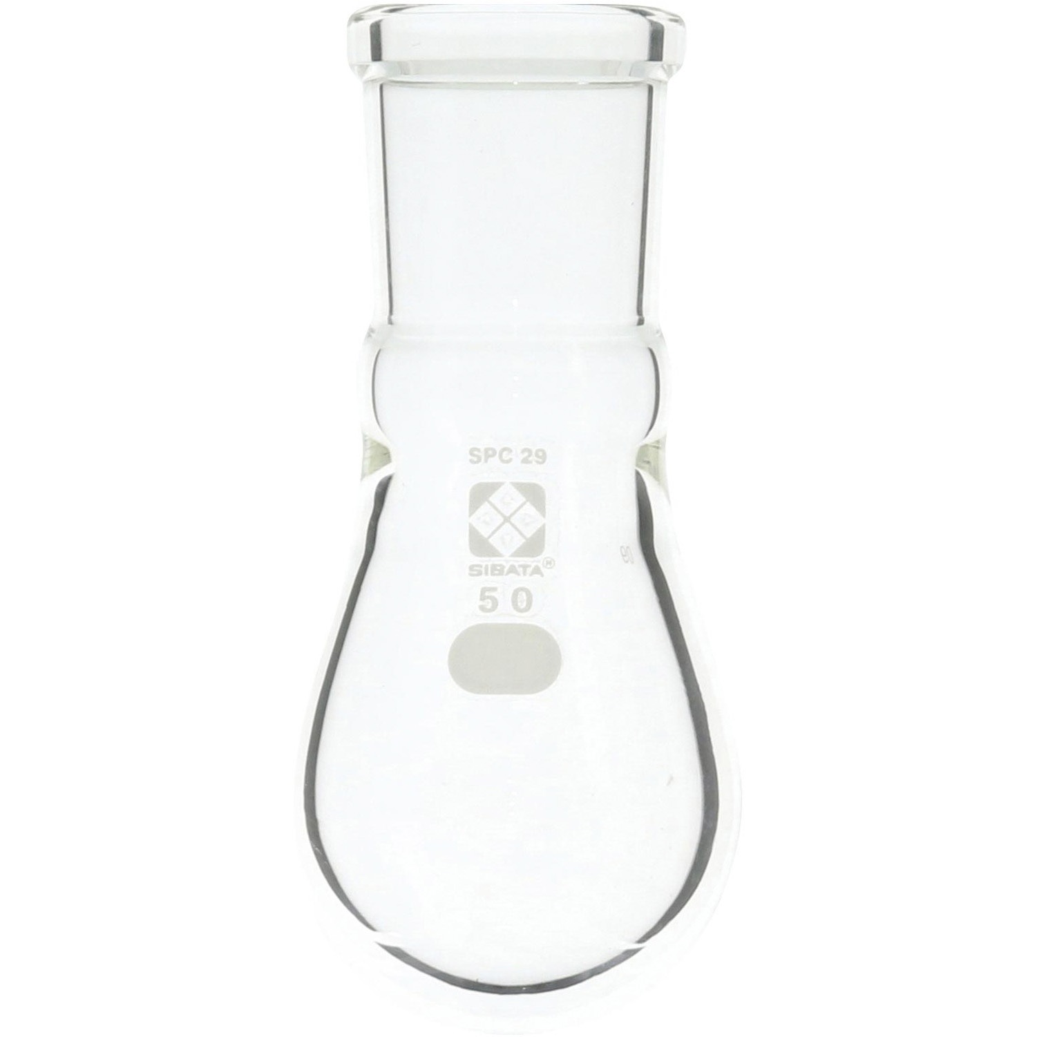 030120-2950 SPCなす形フラスコ SIBATA(柴田科学) 50mL   030120-2950