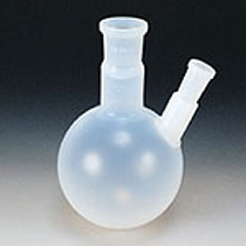 500Ml PFA丸底フラスコ アズワン 500mL 二ツ口タイプ