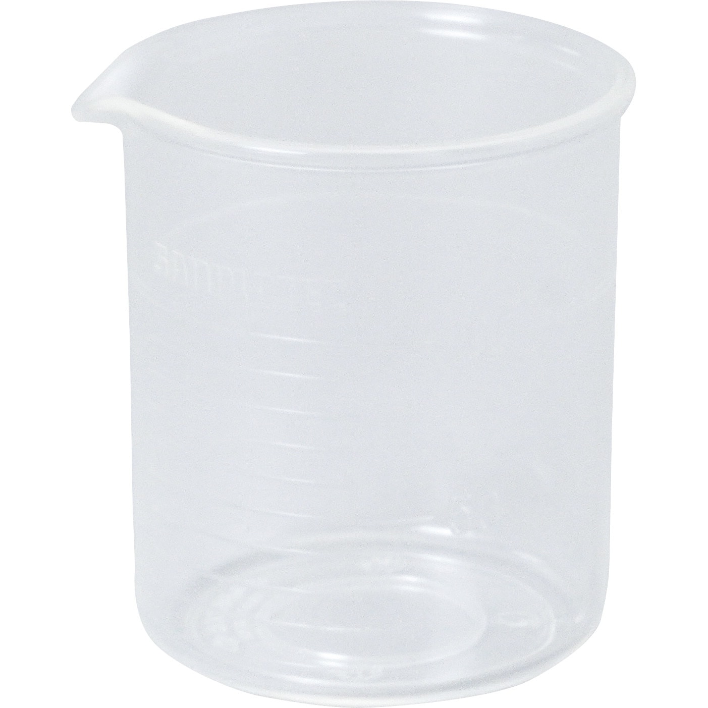 100mL TPX(R) ビーカー サンプラテック 目盛あり 手なし 100mL 1個