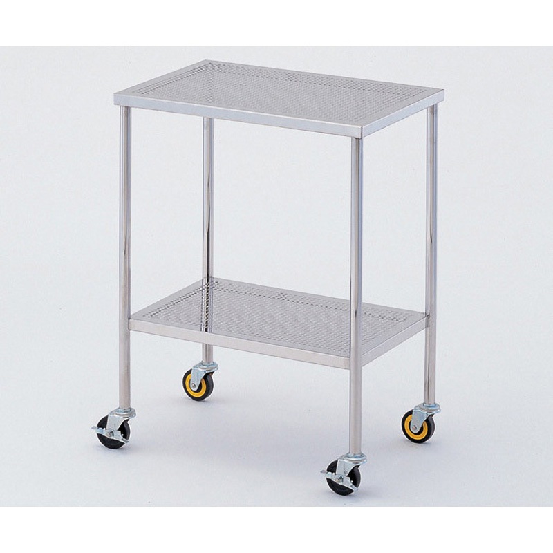 SD-2PM ステンレスパンチング導電ワゴン アズワン 寸法700×450×800mm  SD-2PM 39,585円