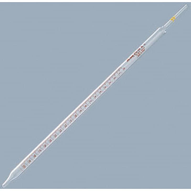 柴田科学〕メスピペット 中間目盛 カスタムA 20mL〔10本〕