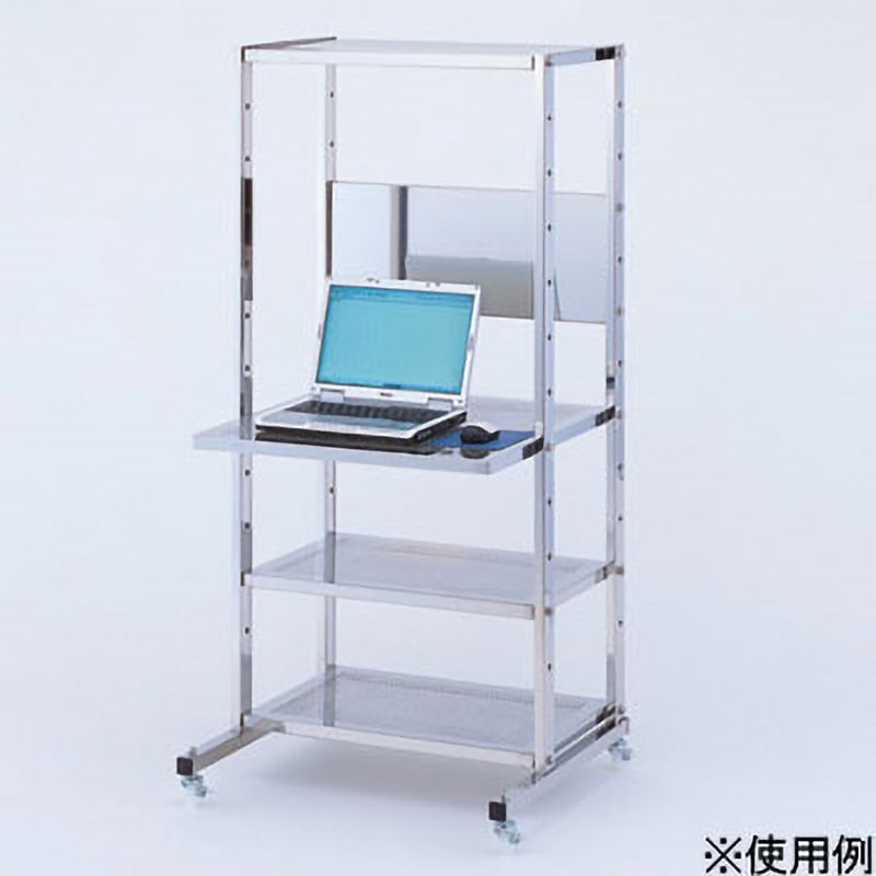 MS-06 クリーンルーム用パソコンラック アズワン 寸法610×600×1400mm  MS-06 95,700円