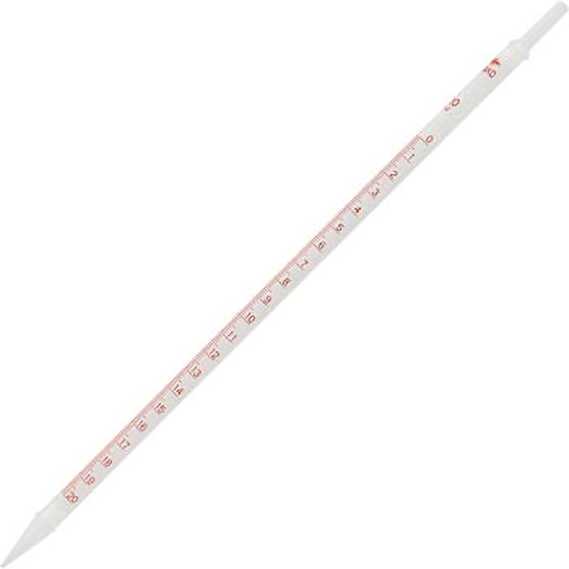 1169 メスピペット(PP) サンプラテック 目盛あり 容量20mL 1目盛0.1mL