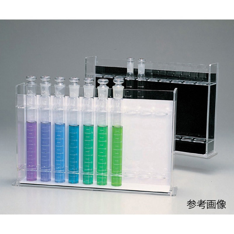 H-10(100ML用) 比色管台 アズワン 穴径31mm 1個