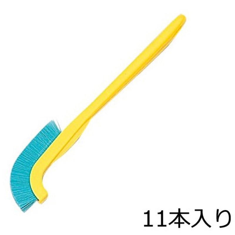 J-N ラボランナイロンホルダーブラシ アズワン 全長220mm 1袋(11本) J-N