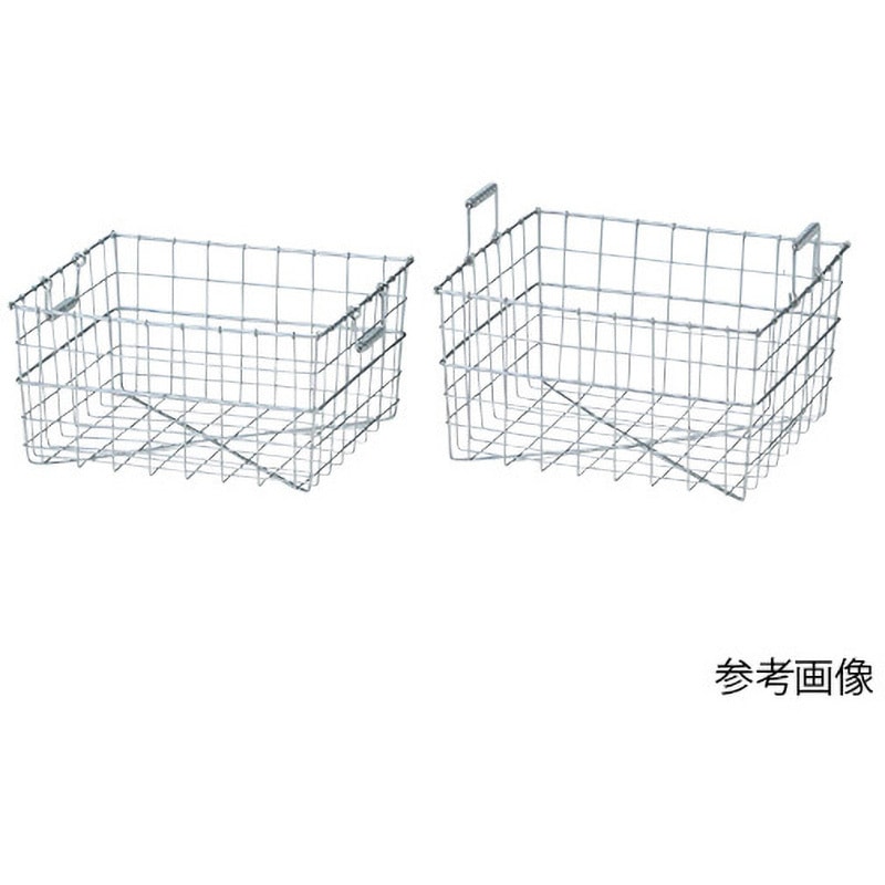 B-2(中) ステンレスワイヤ洗浄カゴ アズワン 角型 外形寸法390×360mm高さ200mm 7,535円