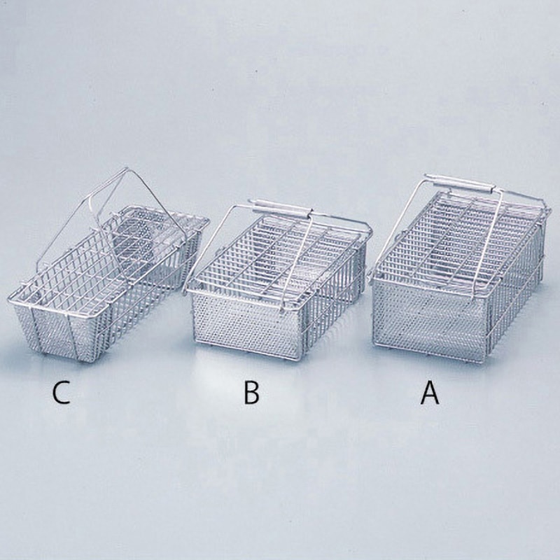 A ステンフタ付き万能カゴ アズワン 角型 高さ99mm - 【通販モノタロウ】