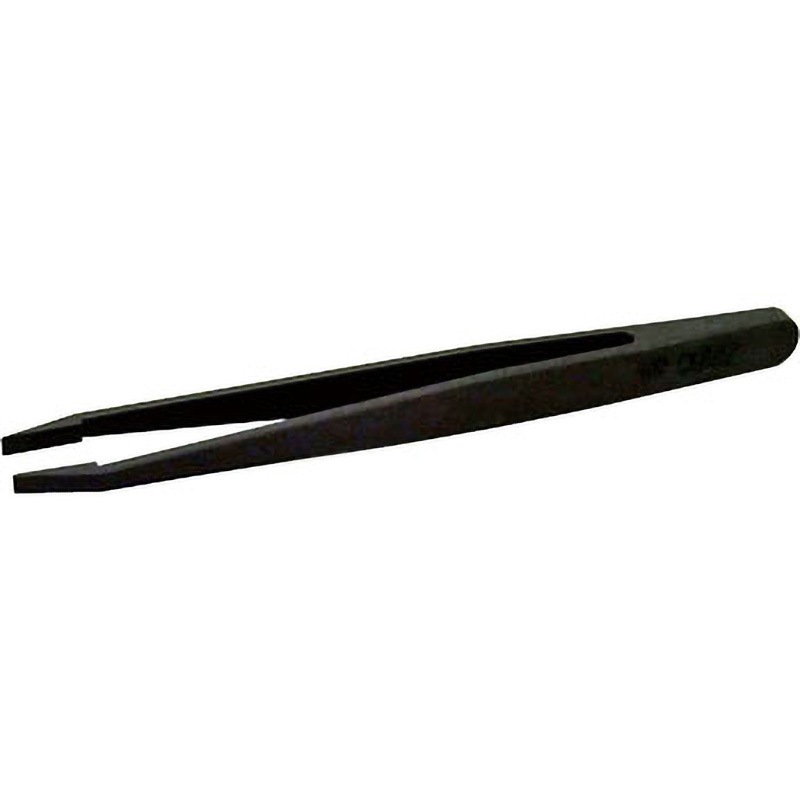 NKR 制電ピンセットNK Rubis 先端平型 全長120mm 【通販モノタロウ】
