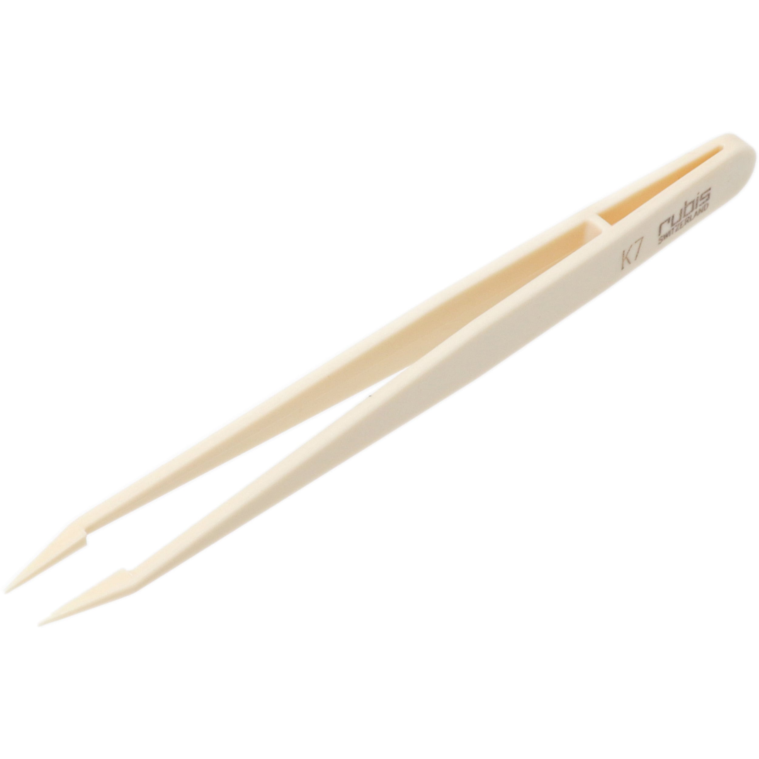 K7 耐酸性ピンセットK Rubis 細く鋭いタイプ 全長120mm 【通販モノタロウ】