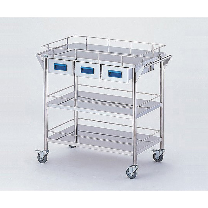 CHW-3H ストレージステンレスカート 1個 ナビス(アズワン) 【通販モノタロウ】