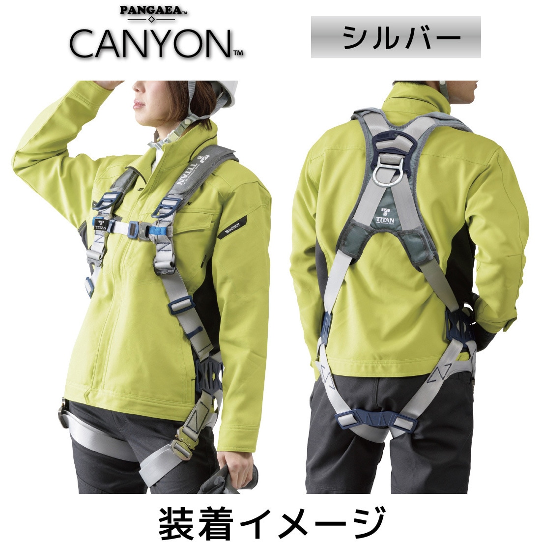 PACN-10A-SI-S PANGAEA CANYON 墜落制止用器具 PACN-10A-SI型(フル