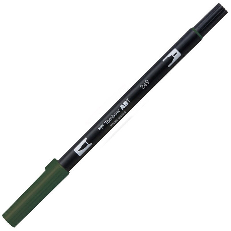 【通販サイトMonotaRO】　AB-T249　トンボ鉛筆　デュアルブラッシュペン　1本