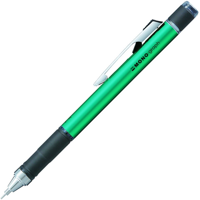 まとめ) トンボ鉛筆 シャープペンシルモノグラフネオン 0.5mm （軸色