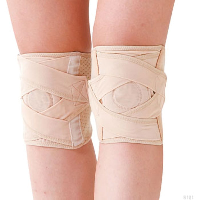 らくらくサポーターLサイズ 2枚 中山式ひざ用関節サポーターLーLL ひざ