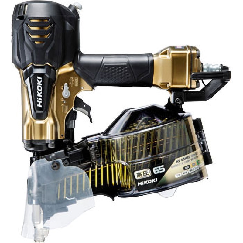 日立 - めめめさん専用ハイコーキ  高圧釘打機　NV65HR2 とチップソー　2枚付 NV65HR2(N) 高圧ロール釘打機 1台 HiKOKI(日立工機) 【通販