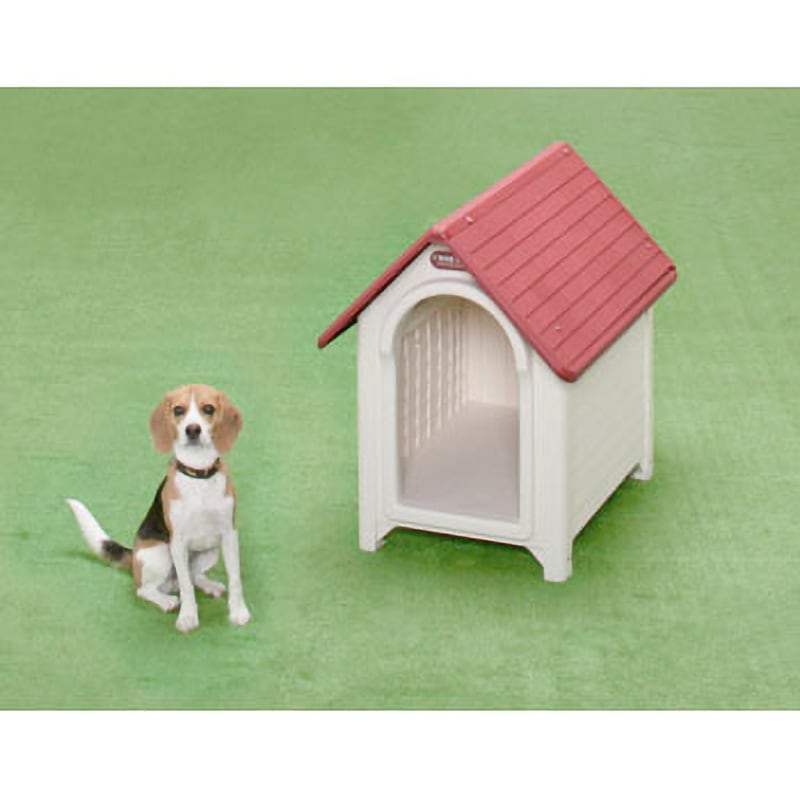 アイリスオーヤマ 犬小屋 ボブハウス Mサイズ アイリスオーヤマ 犬舎 ボブハウス M ブラウン/ベージュ: 日用品・生活