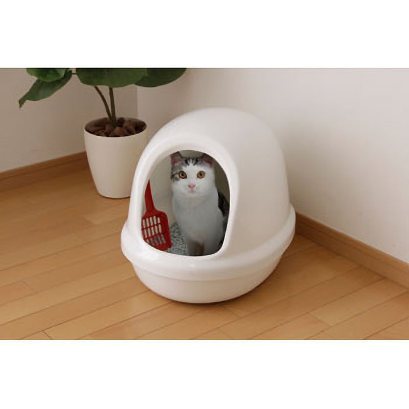 Pety 猫用トイレ カバー付き Amazon | アイリスオーヤマ 猫 トイレ シンプル フルカバー P-NE