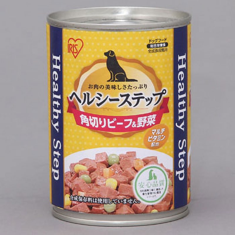 P-HLC-KB ヘルシーステップ アイリスオーヤマ 角切りビーフ&野菜