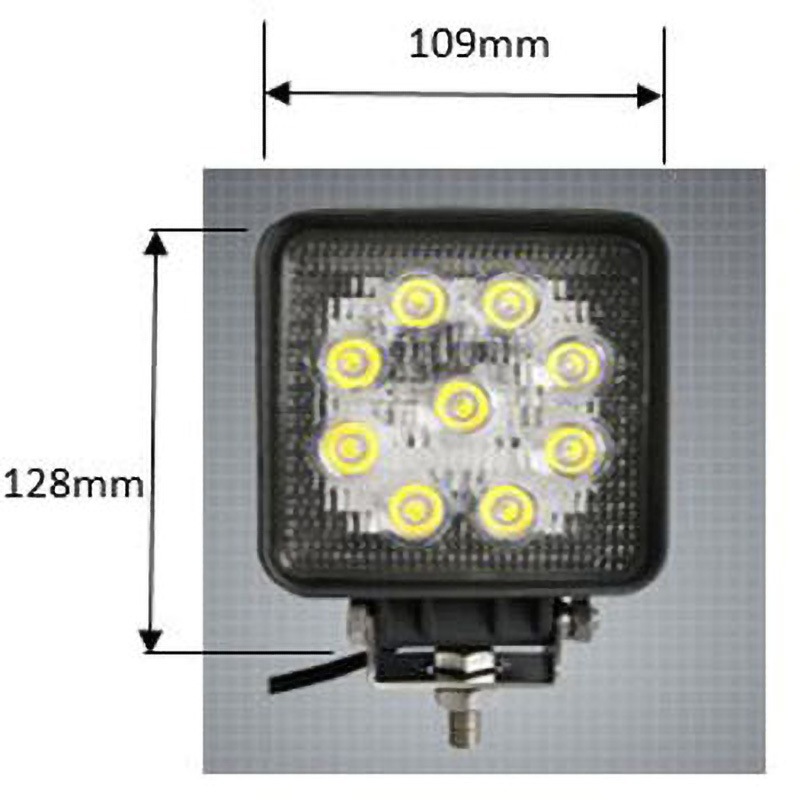 LED作業灯 角型 14W型 ケリー電気産業 12・24V 広角タイプ 6,686円