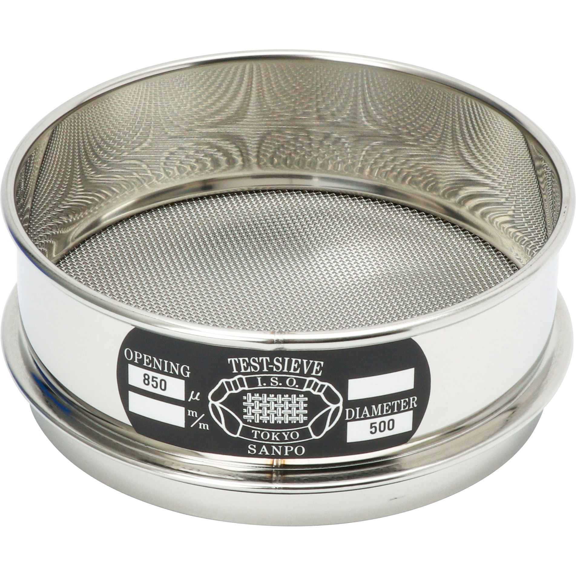 ステン篩　電解研磨　１５０×４５　８５０ ＡＳ ステン篩 電解研磨 １５０×４５ ８５０ 5-3302-04 ( 5330204