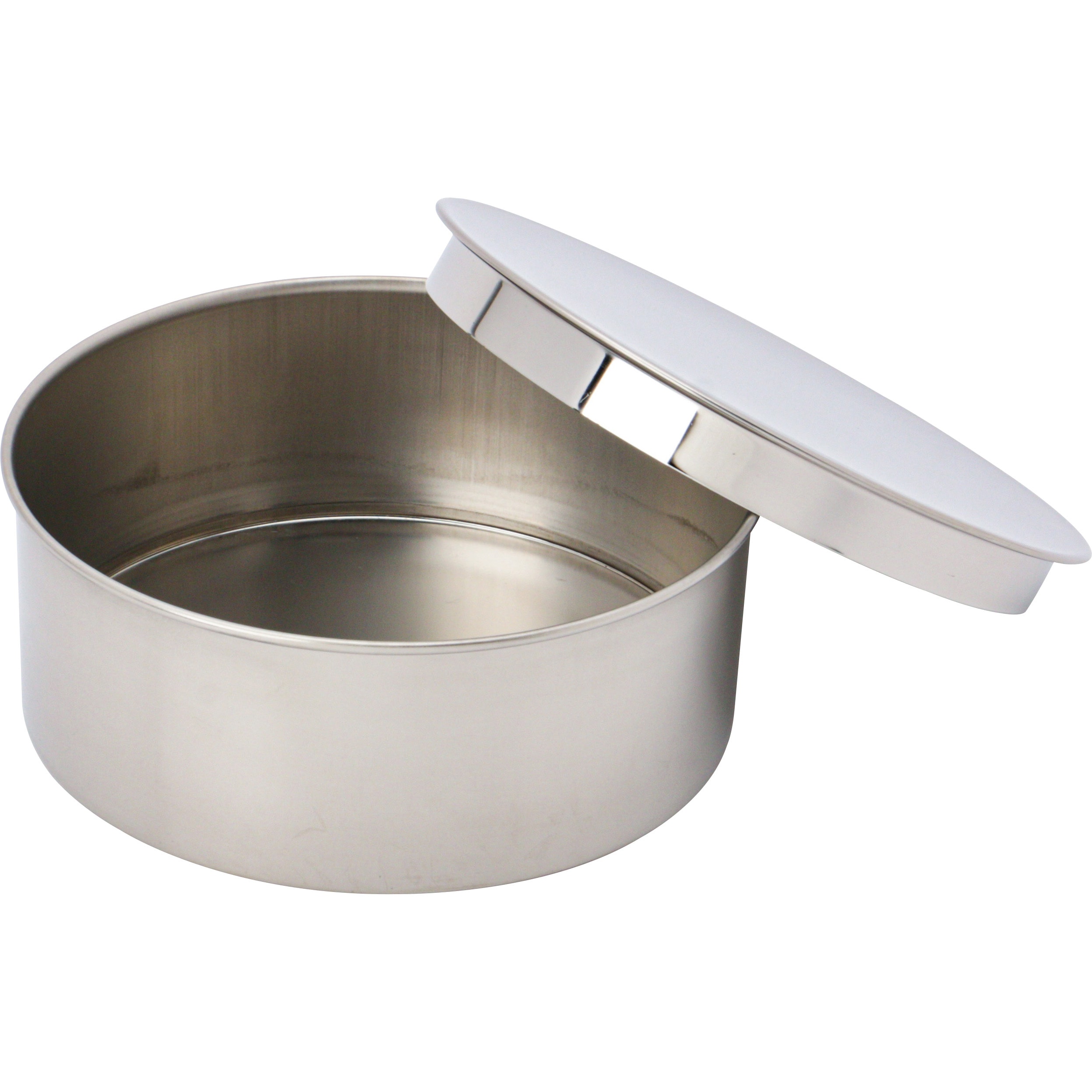 サンポー ステンレスふるい φ150×60mm 蓋及び受器 ふるい 分離