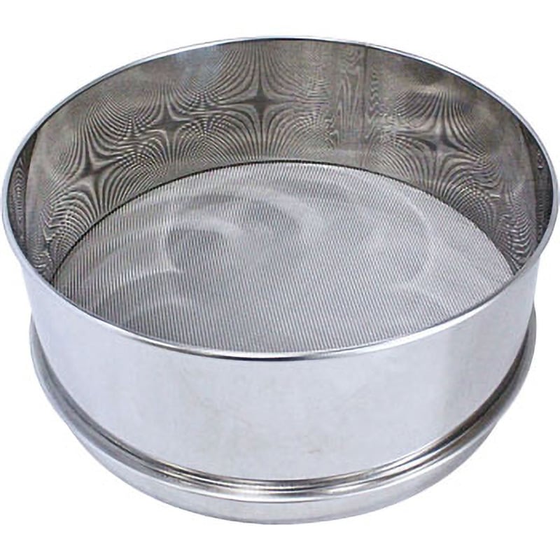 300×100/1mm ステンレスふるい 300Φ×100 サンポー 平織 目開き1mm