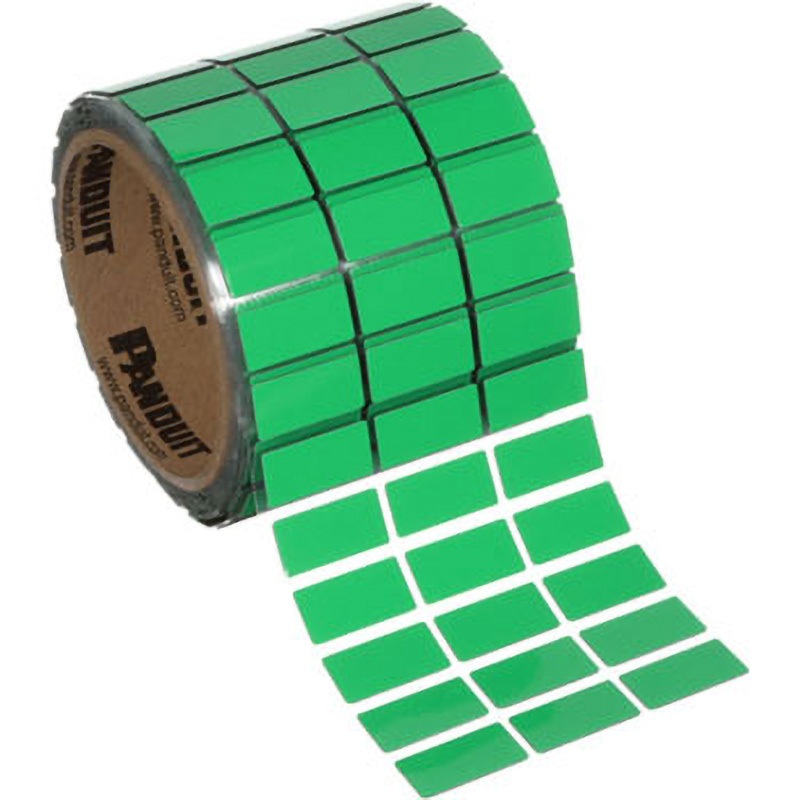 C100X050AST 熱転写プリンター用ラベル 銘板ラベル PANDUIT(パンドウイット) 1巻(500枚) C100X050AST