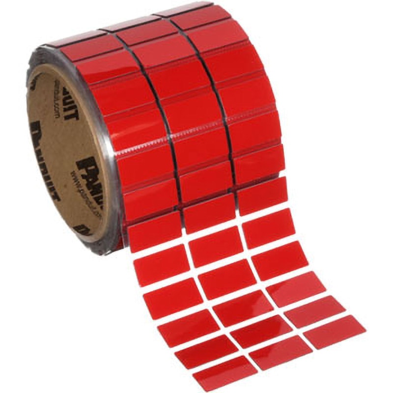 C100X050AWT 熱転写プリンター用ラベル 銘板ラベル PANDUIT(パンドウイット) 1巻(500枚) C100X050AWT