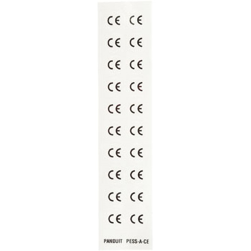PESS-A-CE 導体識別ラベル PANDUIT(パンドウイット) 1箱(50枚) PESS-A-CE