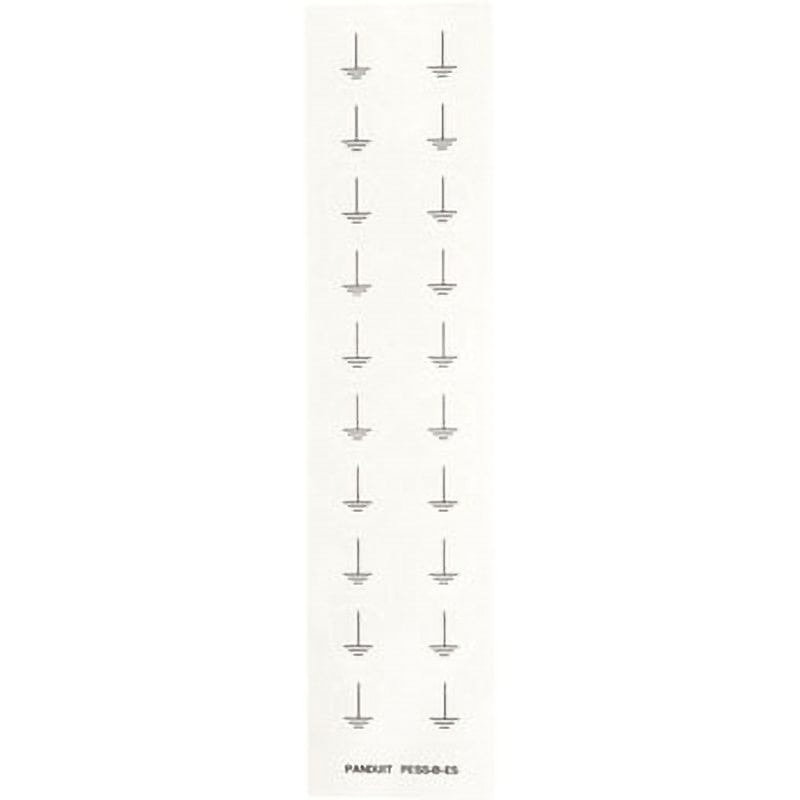 PESS-B-ES 導体識別ラベル PANDUIT(パンドウイット) 1箱(50枚) PESS-B-ES 25,886円