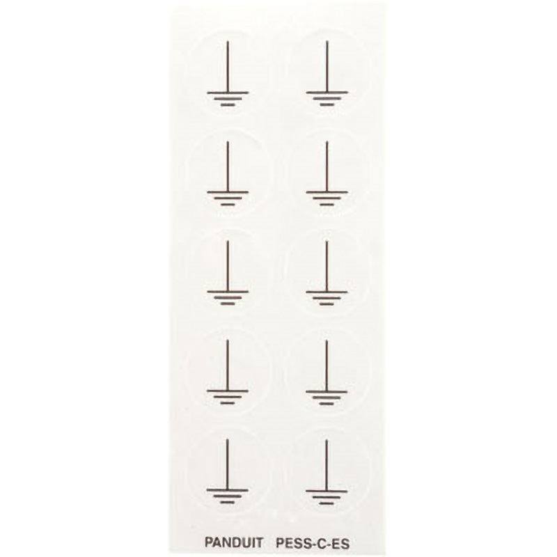 PESS-C-ES 導体識別ラベル PANDUIT(パンドウイット) 1箱(50枚