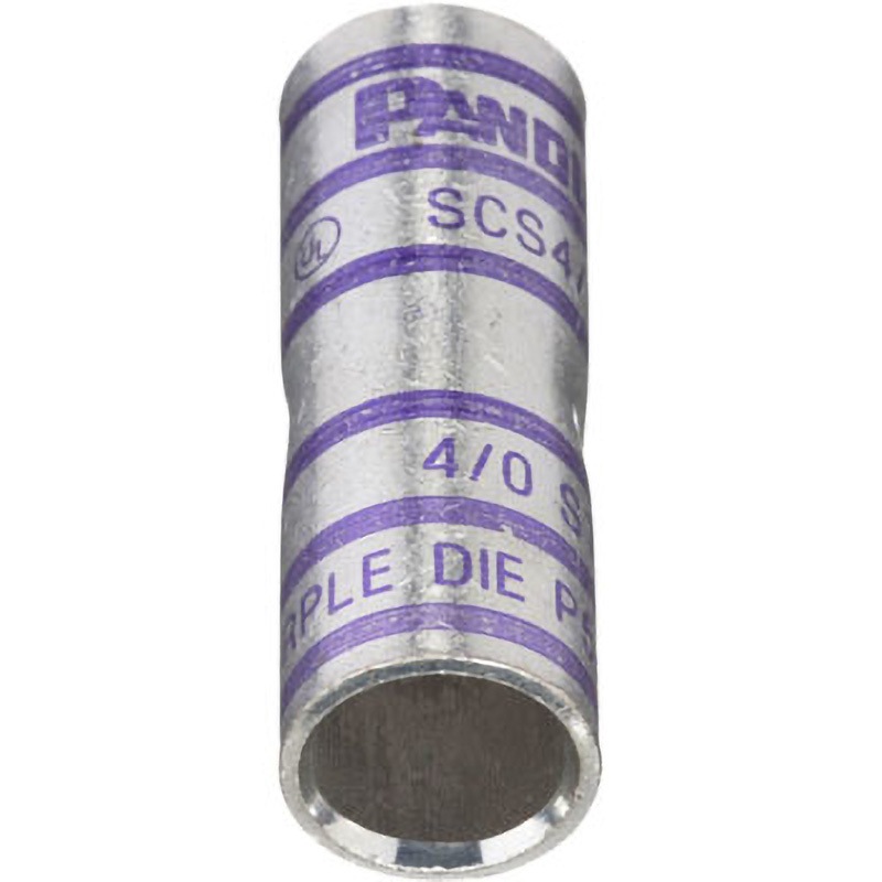 SCS4/0-X 銅製バットスプライス 標準バレル 1箱(20個) PANDUIT(パンドウイット) 【通販モノタロウ】