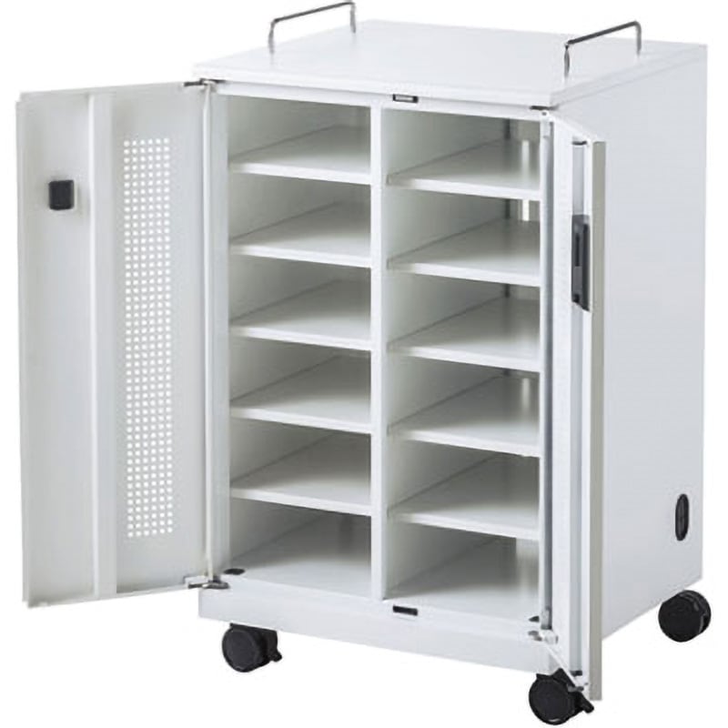 CAI-CAB104W ノートパソコン収納キャビネット 1台 サンワサプライ