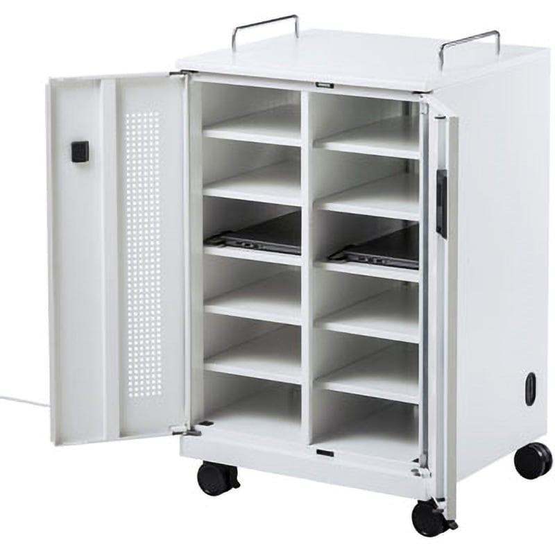 CAI-CAB104W ノートパソコン収納キャビネット 1台 サンワサプライ