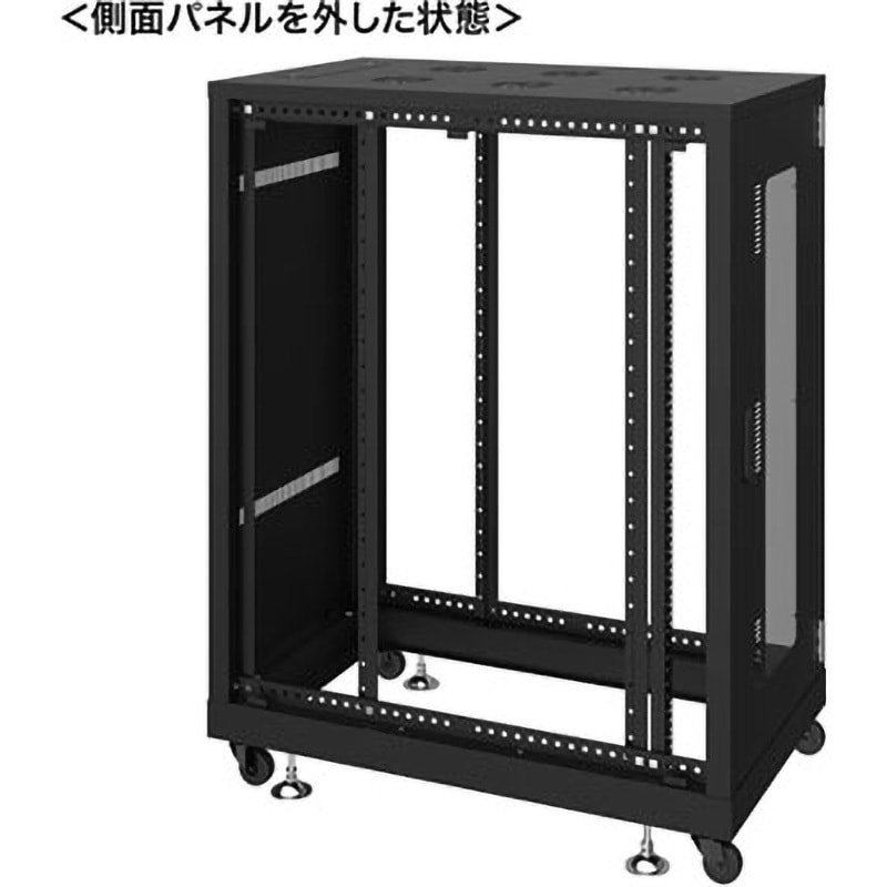 CP-SVN2410BKN 19インチサーバーラック ノーマルタイプ サンワサプライ