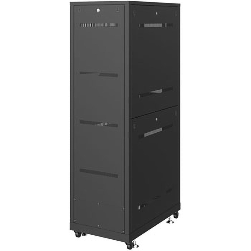 在庫処分につき大幅値下げ中 NavePoint サーバーキャビネット 45cm CP-SVN4290BKN 19インチサーバーラック ノーマルタイプ サンワサプライ