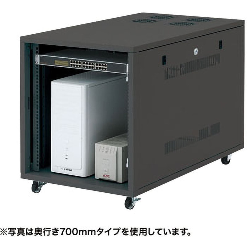CP-SVNC6 19インチサーバーボックス サンワサプライ 耐荷重200(底板50