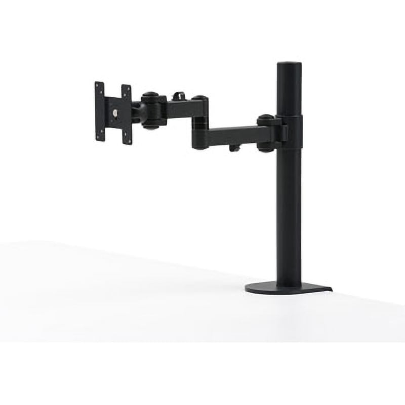 CR-LA1701BK 高耐荷重水平アーム サンワサプライ ブラック色 スチール