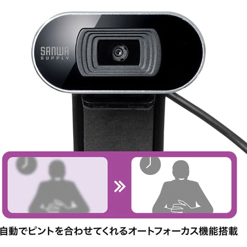 ［10個組］サンワサプライ CMS-V455 Webカメラ サンワダイレクト本店 サンワサプライ【オフィス・PC周辺通販】